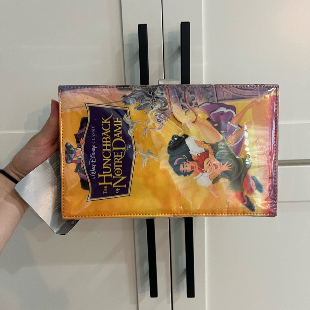 Disney VHS hunchback of Notre Dame clutch purse